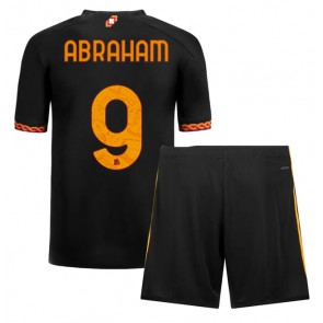 Maillot de foot AS Roma Tammy Abraham #9 Troisième enfant 2023-24 Manches Courte (+ pantalon court)